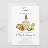Invitation Tacos et Tequila Fiesta d'Anniversaire (Devant)