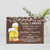 Invitation Tacos Rustiques & Bris Avant De Faire Couples Douc (Debout devant)
