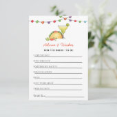 Invitation Tacos &  Tequila Fiesta enterrement de vie de jeun (Debout devant)