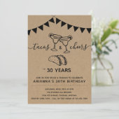 Invitation Tacos & Tequila Margarita fête d'anniversaire - N' (Debout devant)