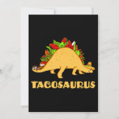 Invitation Tacosaurus Cinco de Mayo Funny Taco Dinosaur (Dos)