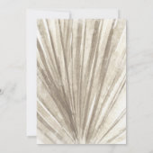 Invitation Tahiti | Hibiscus Tropical Palms Couples Douche (Dos)