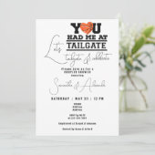 Invitation Tailgate & Celebrate Bridal Couples Shower (Debout devant)