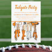 Invitation Tailgate Party Tennessee Dames Cowboy Boots