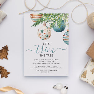 Invitation Taillons l'Arbre   Fête de Noël