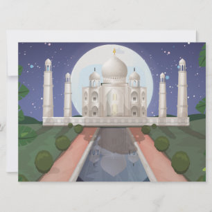Invitation Taj Mahal