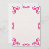 Invitation Talavera Pink Floral Minimalist Spanish Wedding (Dos)