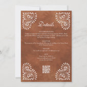Invitation Talavera Terre Cuite Mariage Fiesta (Dos)