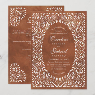 Invitation Talavera Terre Cuite Mariage Fiesta