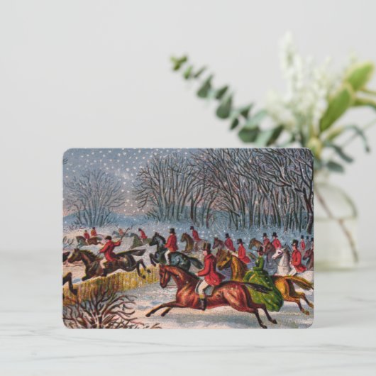 Invitation Tally-Ho (Debout devant)