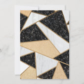 Invitation Talons de parties scintillant, Ballons, Partie de  (Dos)