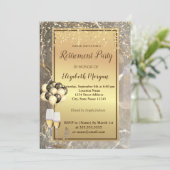 Invitation Talons d'or, Verre, Ballons, Partie de retrait de (Debout devant)