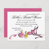 Invitation Talons et parfums (Devant / Derrière)