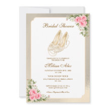 Talons hauts en ivoire Perles Roses roses Bridal S