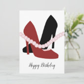 Invitation Talons Mignons Perles Fashionista Femme (Debout devant)