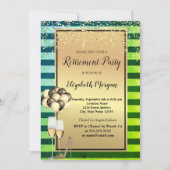 Invitation Talons, Verre, Ballons, Retraite des bandes vertes (Devant)