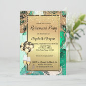 Invitation Talons verts, Ballons, Retraite de marbre vert (Debout devant)