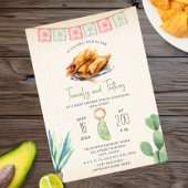 Invitation Tamales & Teethers Fille Baby shower Fiesta