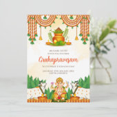 Invitation tamoul du réchauffement climatique Telu (Debout devant)