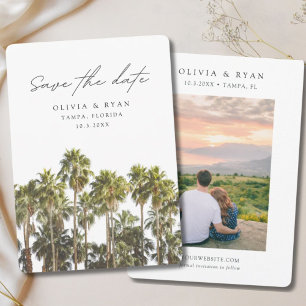 Invitation Tampa Mariage Floride Enregistrer la date