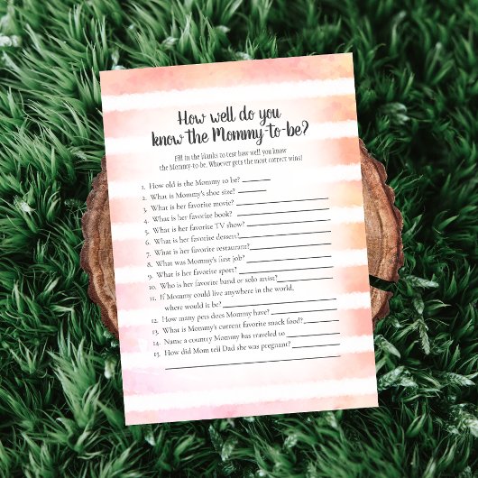 Invitation Tan Bunny Coral Qui Connaît Maman Meilleur Jeu De 