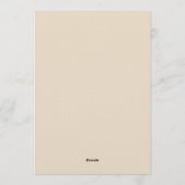 Invitation Tan Ethereal Botanical Wedding (Dos)