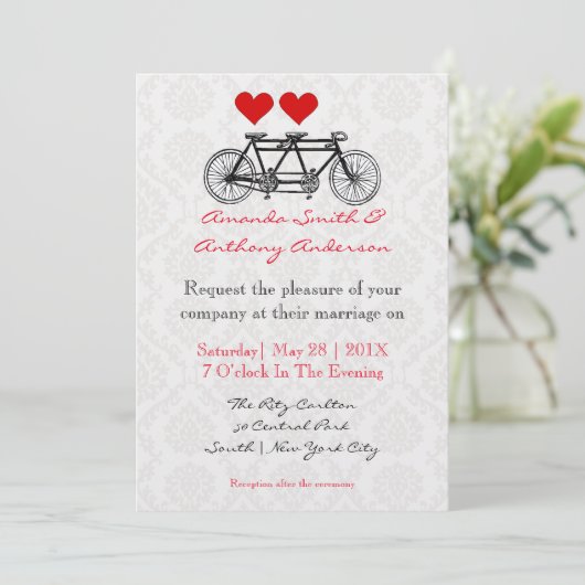 Invitation Tandem (Debout devant)