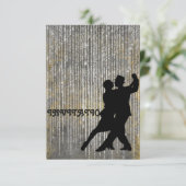 Invitation Tango Flamenco Danse latine (Debout devant)