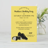 Invitation Tap Dance Chaussures Danser Fête À Thème (Debout devant)