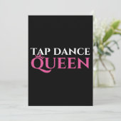 Invitation Tap Dance Queen Tap Dancing Enthousiaste Tap Dance (Debout devant)