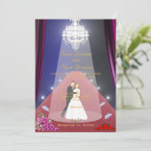 Invitation Tapis rouge (Debout devant)