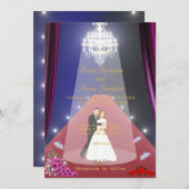 Invitation Tapis rouge (Devant / Derrière)