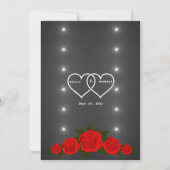 Invitation Tapis rouge (Dos)