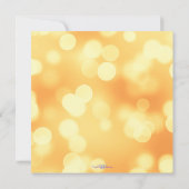 Invitation Tapis rouge Hollywood Sweet 16 Anniversaire Invita (Dos)