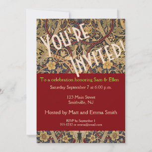 Invitation Tapisserie fausse de Bullerswood de William Morris