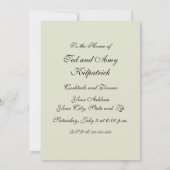 Invitation Tapisseries Unicorn Classique médiéval défend la c (Dos)