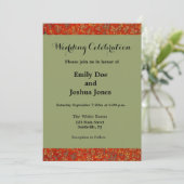 Invitation Tapisseries Unicorne Lady Legend Médiéval (Debout devant)