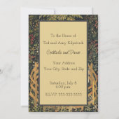 Invitation Tapisseries Unicorne Tapisserie classique (Dos)