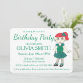 Invitation Tapper Tap Dance Danse Thème Anniversaire (Debout devant)