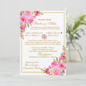 Invitation Targeta de boda (Debout devant)