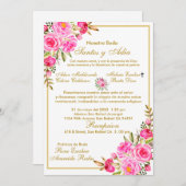 Invitation Targeta de boda (Devant / Derrière)