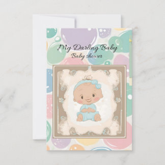 Invitation tarjeta de baby shower