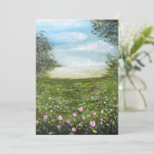 Invitation Tarjeta de paisaje (Debout devant)