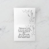 Invitation Tarjeta plegable mis 15 digital (Intérieur)
