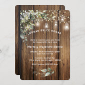 Invitation Tarjetas De Invitación Para Inauguración Casa (Devant / Derrière)