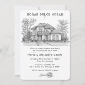 Invitation Tarjetas Personalizadas Para Apertura De Casa (Devant)