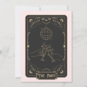 Invitation Tarot Mystic Bachelorte Party (Devant)
