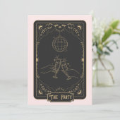 Invitation Tarot Mystic Bachelorte Party (Debout devant)