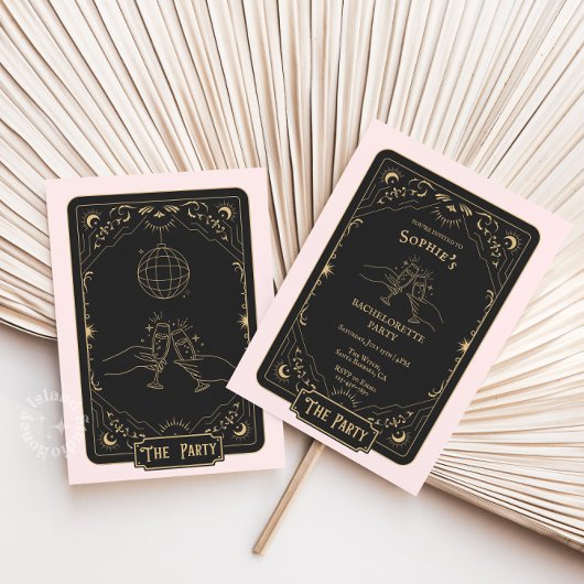 Invitation Tarot Mystic Bachelorte Party