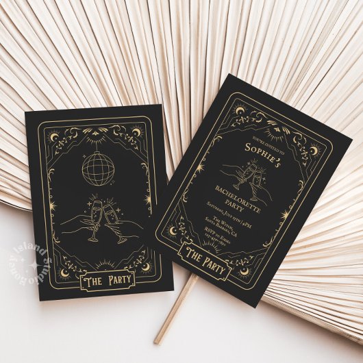 Invitation Tarot Mystic Bachelorte Party